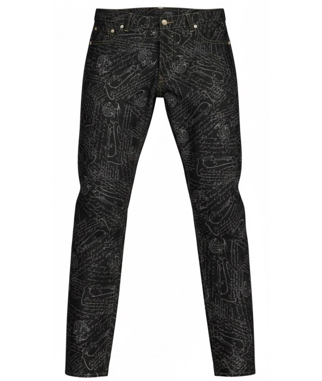 BERLUTI Мульти хлопковые повседневные брюки, фото 9