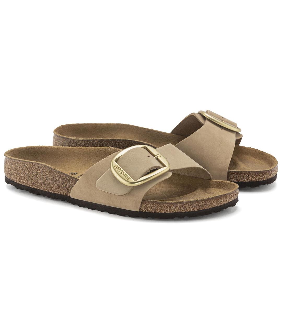 BIRKENSTOCK Бежевые сандалии, фото 4