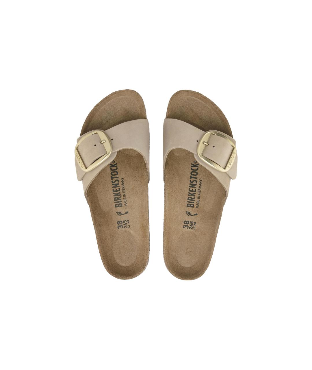 BIRKENSTOCK Бежевые сандалии, фото 5