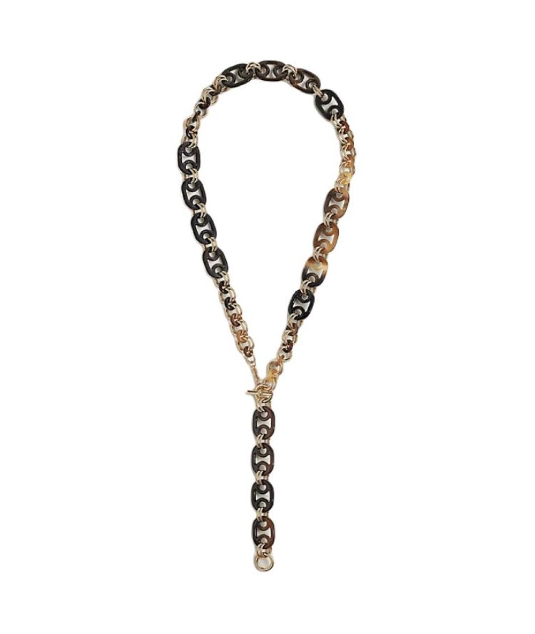 HERMES Золотое колье, фото 3