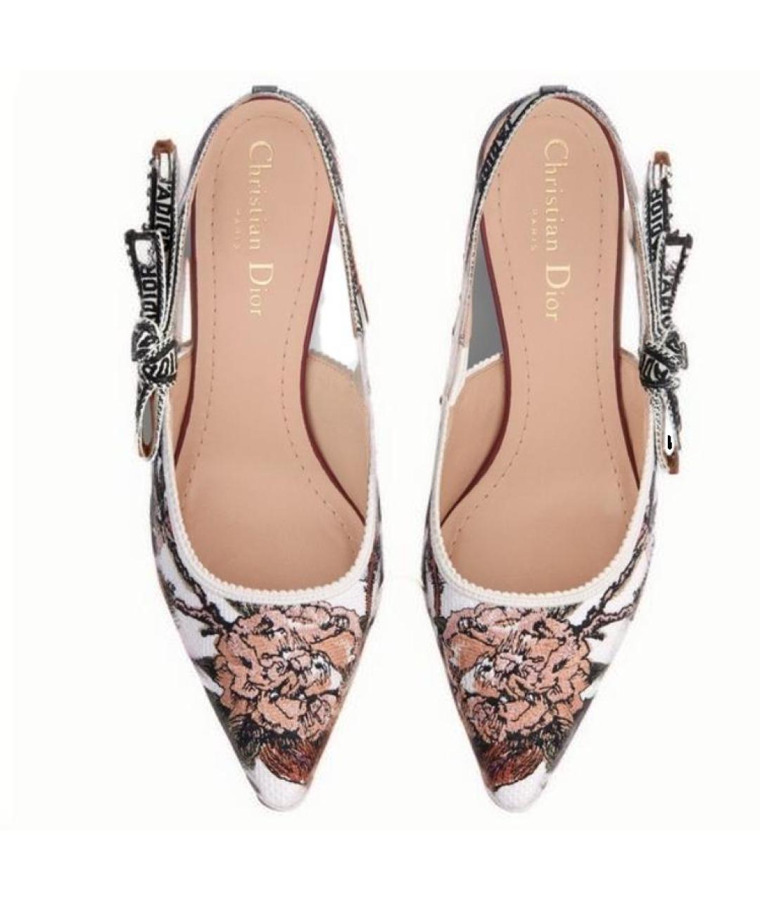 CHRISTIAN DIOR Мульти туфли, фото 5