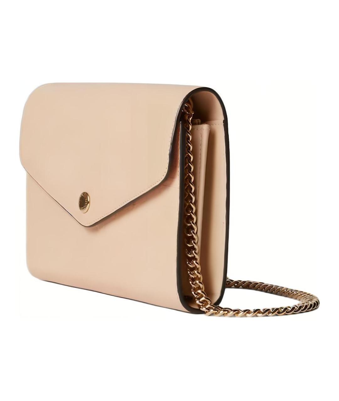 GUCCI Бежевая кожаная сумка через плечо, фото 2