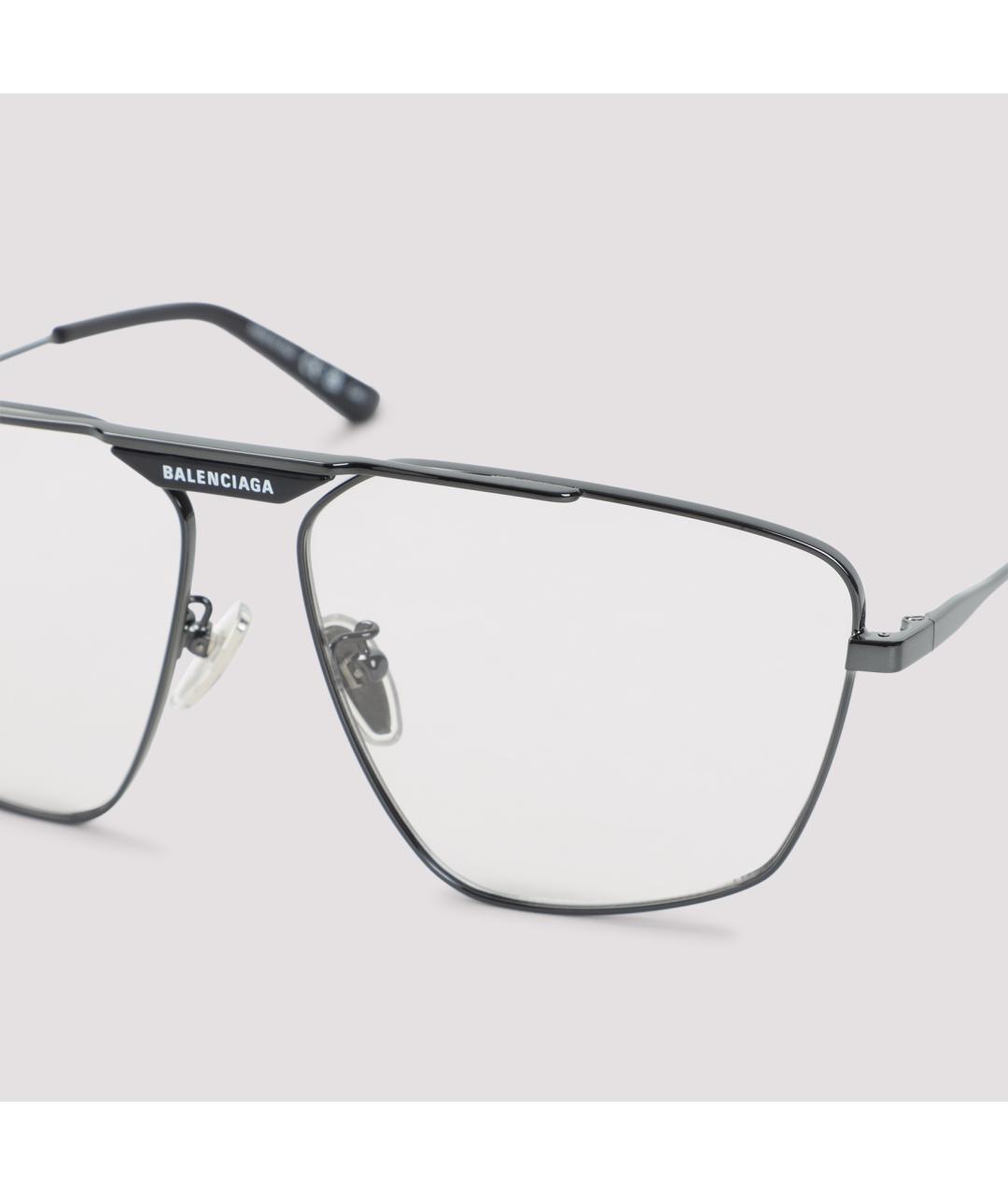 BALENCIAGA Мульти металлические солнцезащитные очки, фото 4