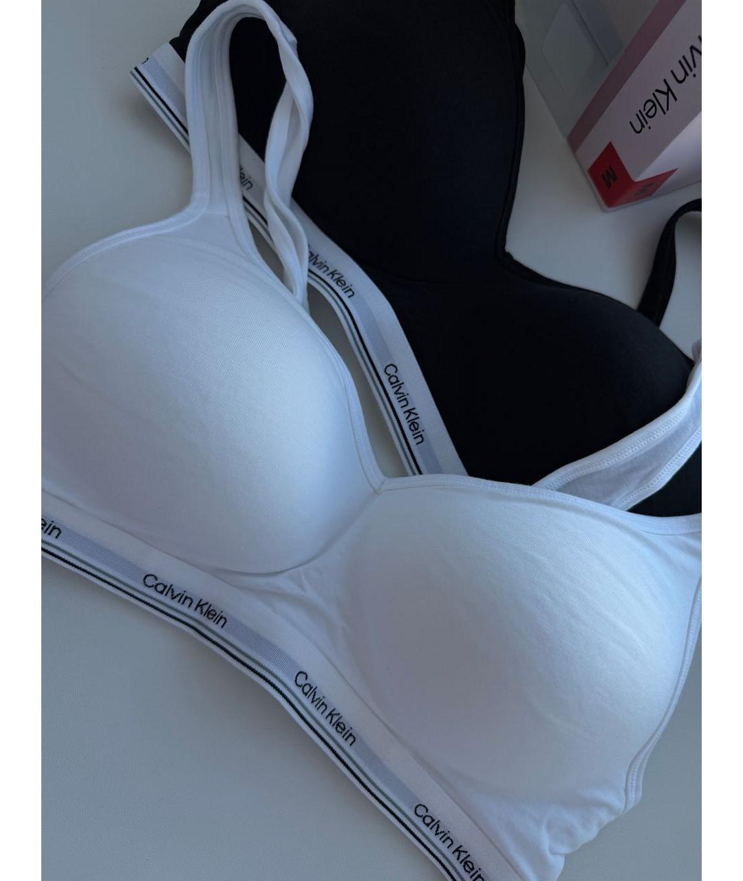 CALVIN KLEIN Черный бюстгалтеры, фото 7