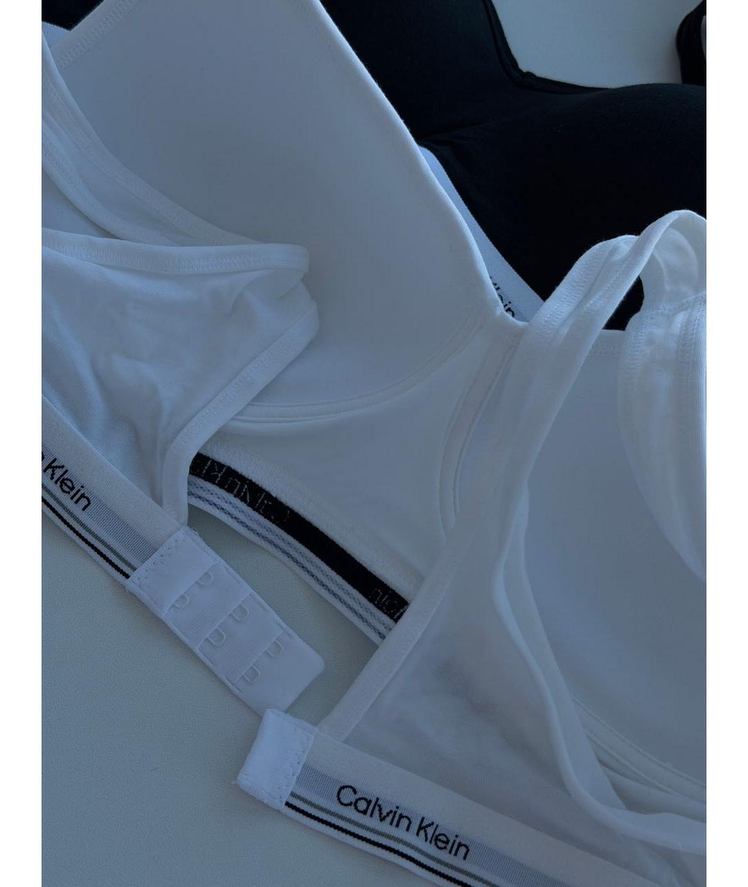 CALVIN KLEIN Черный бюстгалтеры, фото 6