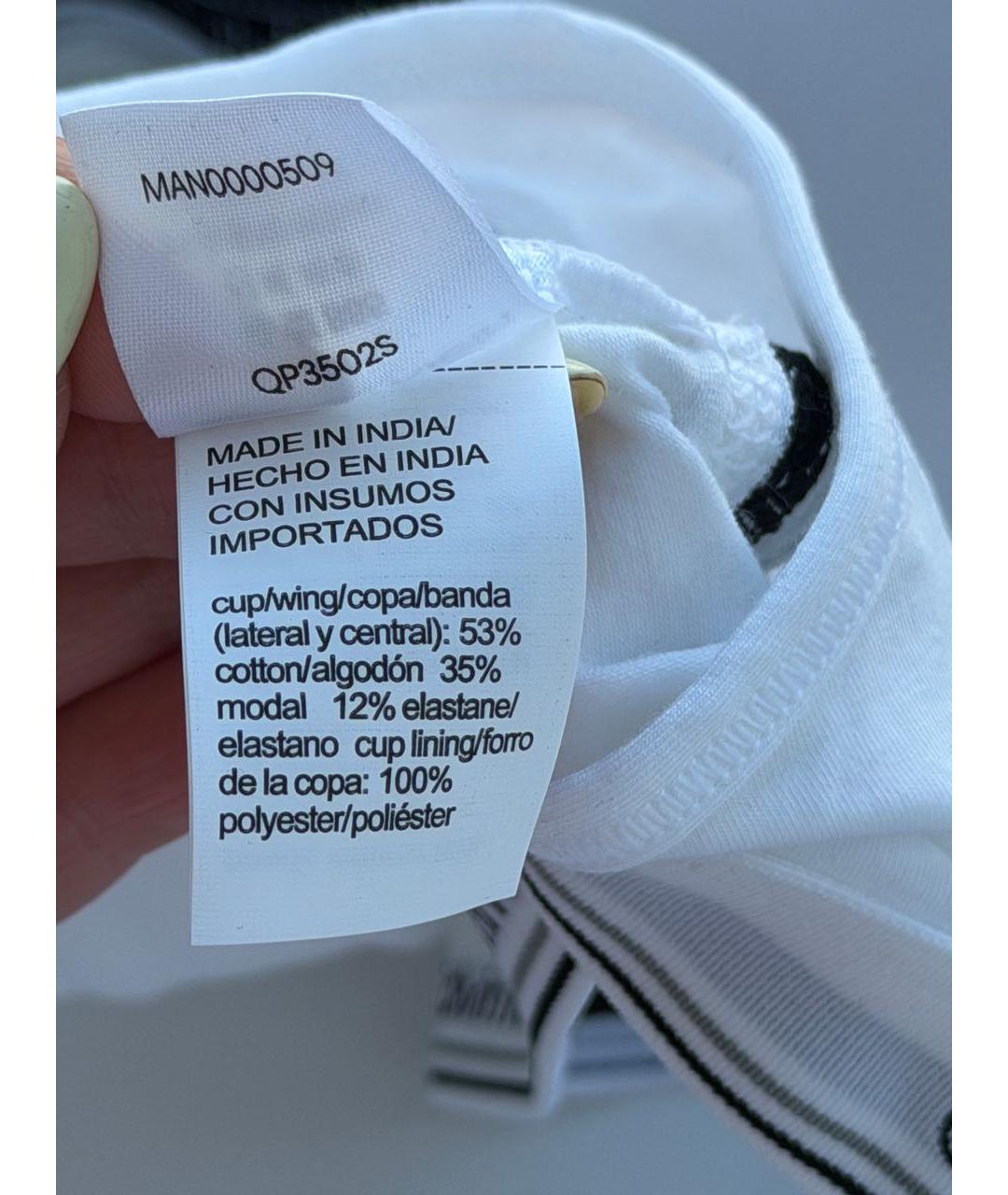 CALVIN KLEIN Черный бюстгалтеры, фото 5