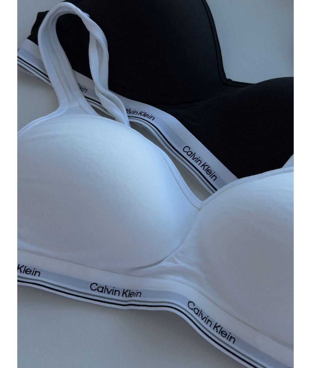 CALVIN KLEIN Черный бюстгалтеры, фото 4