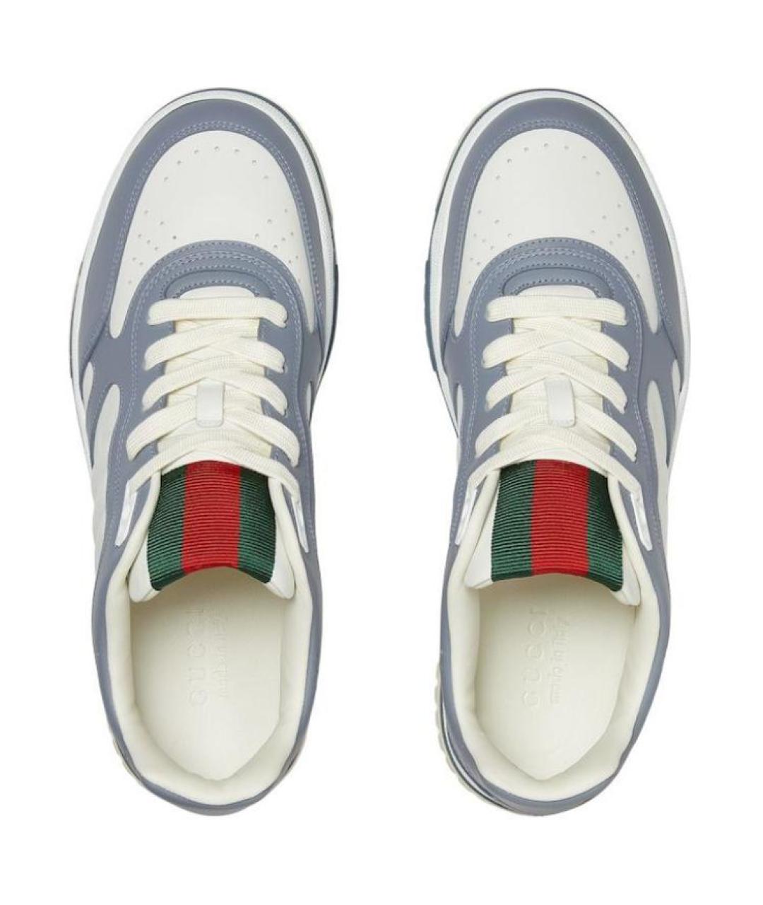 GUCCI Мульти кожаные низкие кроссовки / кеды, фото 4