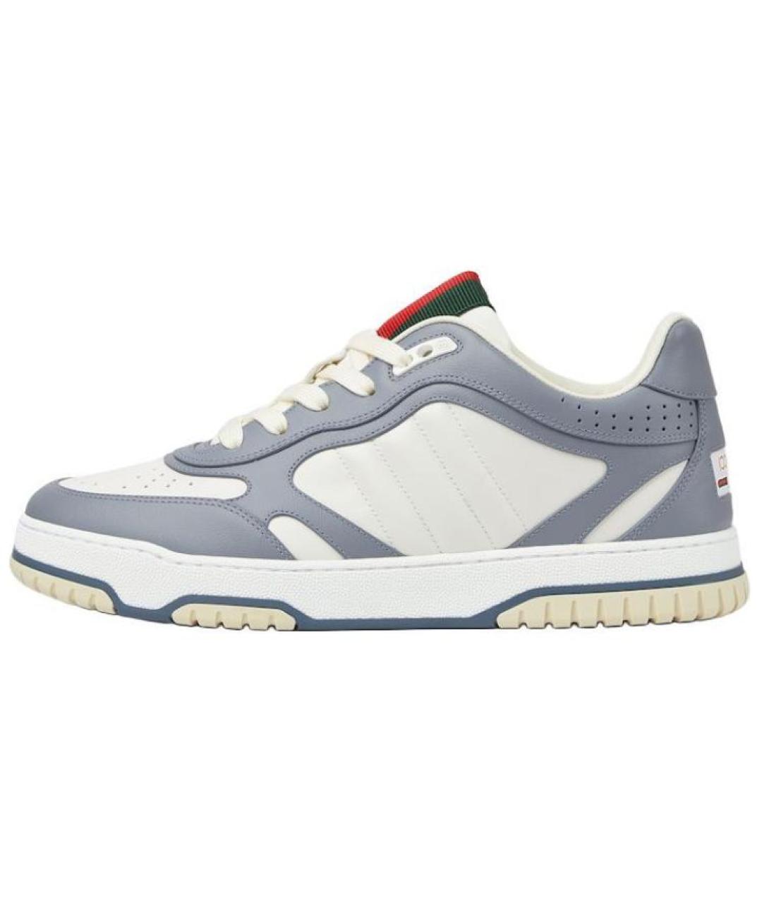 GUCCI Мульти кожаные низкие кроссовки / кеды, фото 2