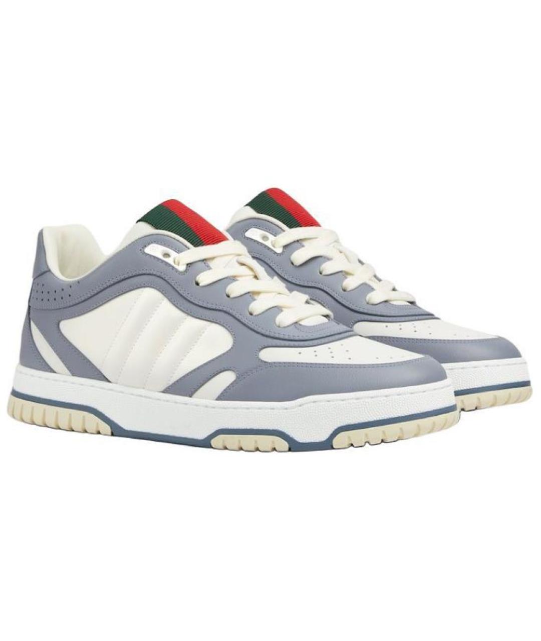 GUCCI Мульти кожаные низкие кроссовки / кеды, фото 3