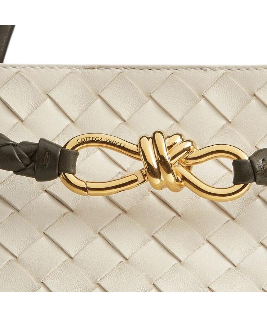 BOTTEGA VENETA Голубая сумка через плечо, фото 5