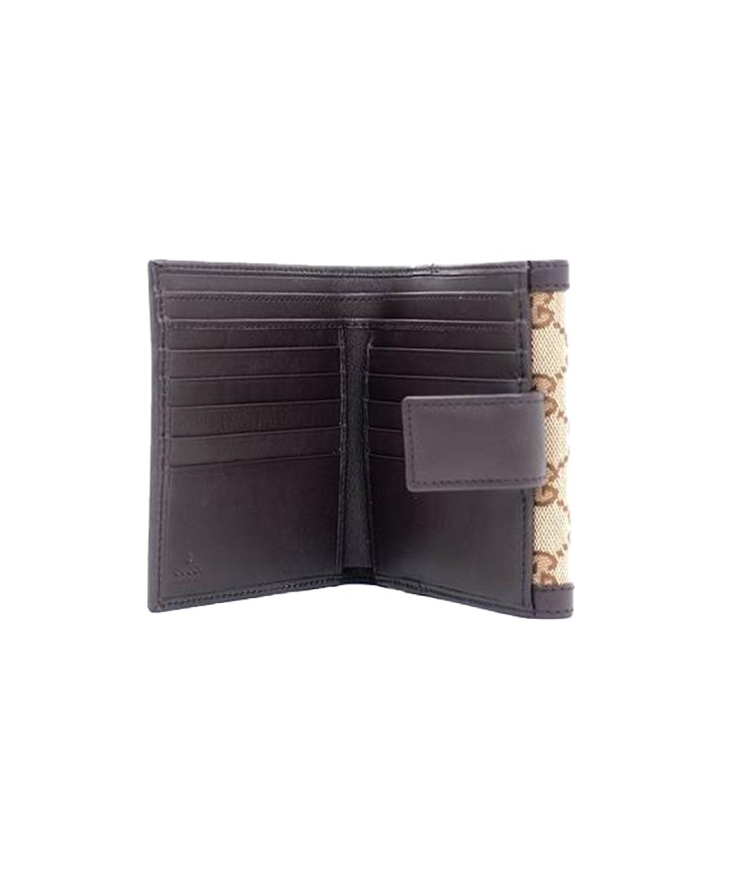 GUCCI Коричневый кошелек, фото 4