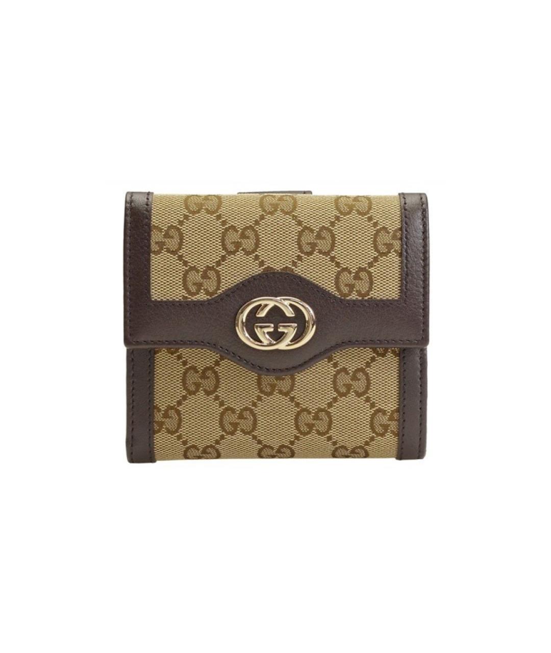 GUCCI Коричневый кошелек, фото 6