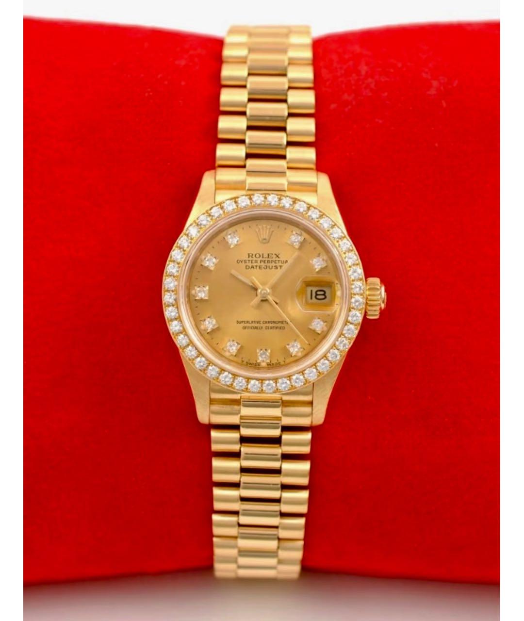 ROLEX Золотые часы из желтого золота, фото 5