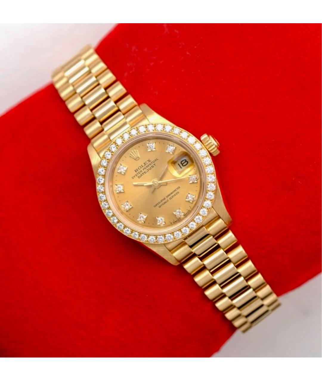 ROLEX Золотые часы из желтого золота, фото 2