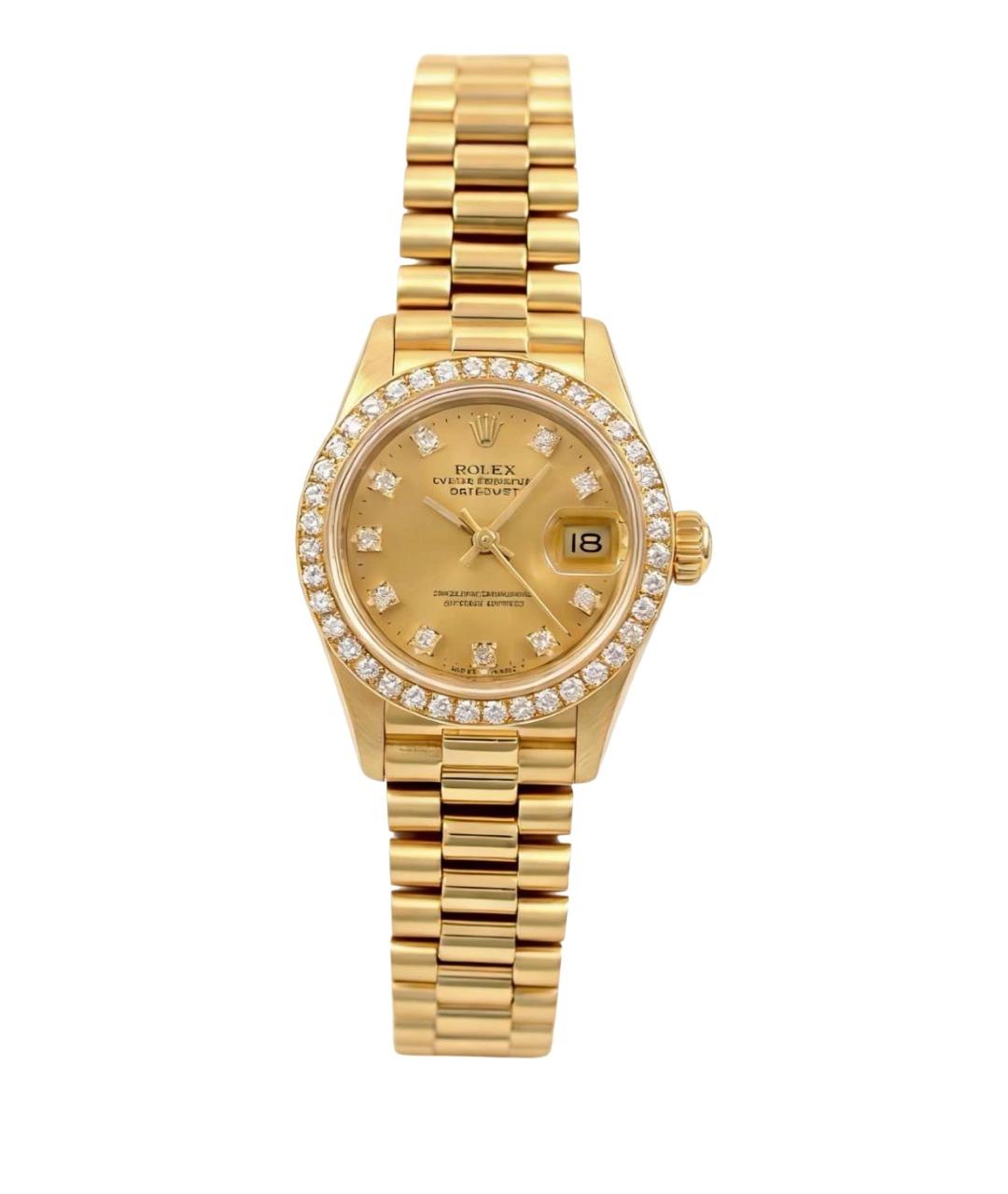 ROLEX Золотые часы из желтого золота, фото 1