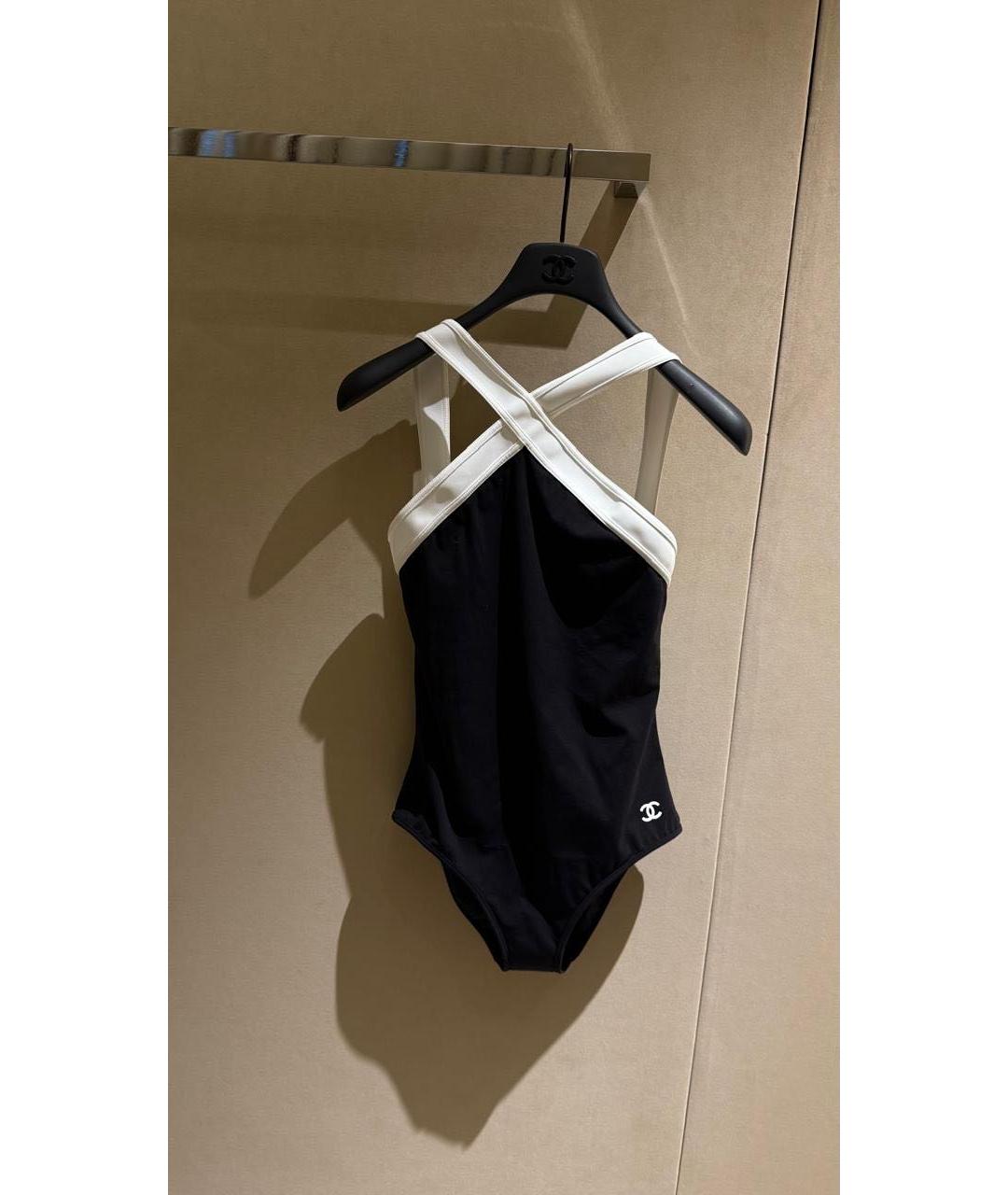 CHANEL Черный купальник, фото 5