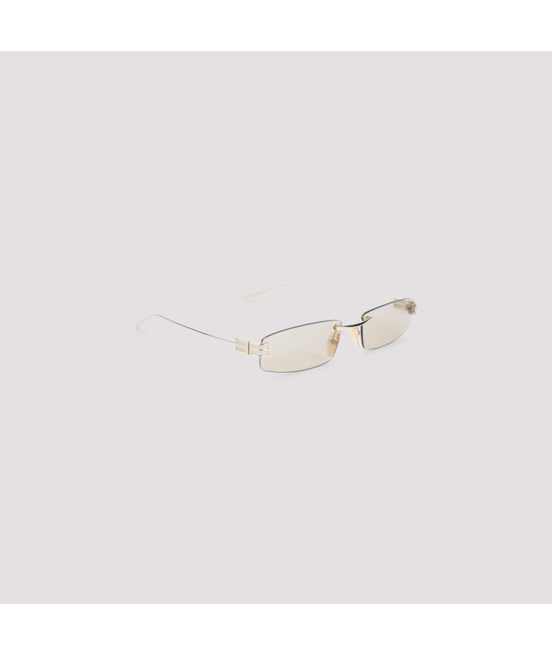 BALENCIAGA Мульти металлические солнцезащитные очки, фото 2