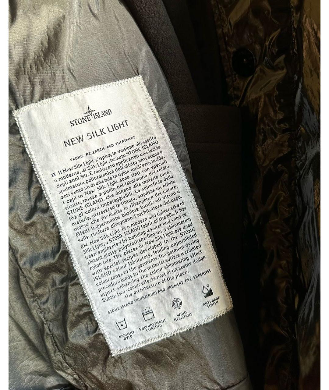 STONE ISLAND Черная куртка, фото 6