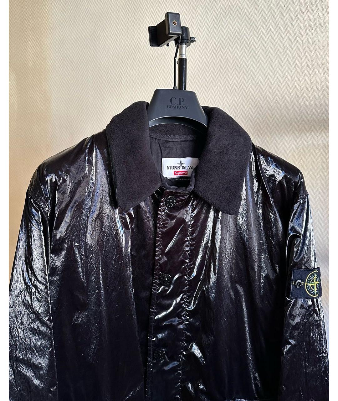 STONE ISLAND Черная куртка, фото 4