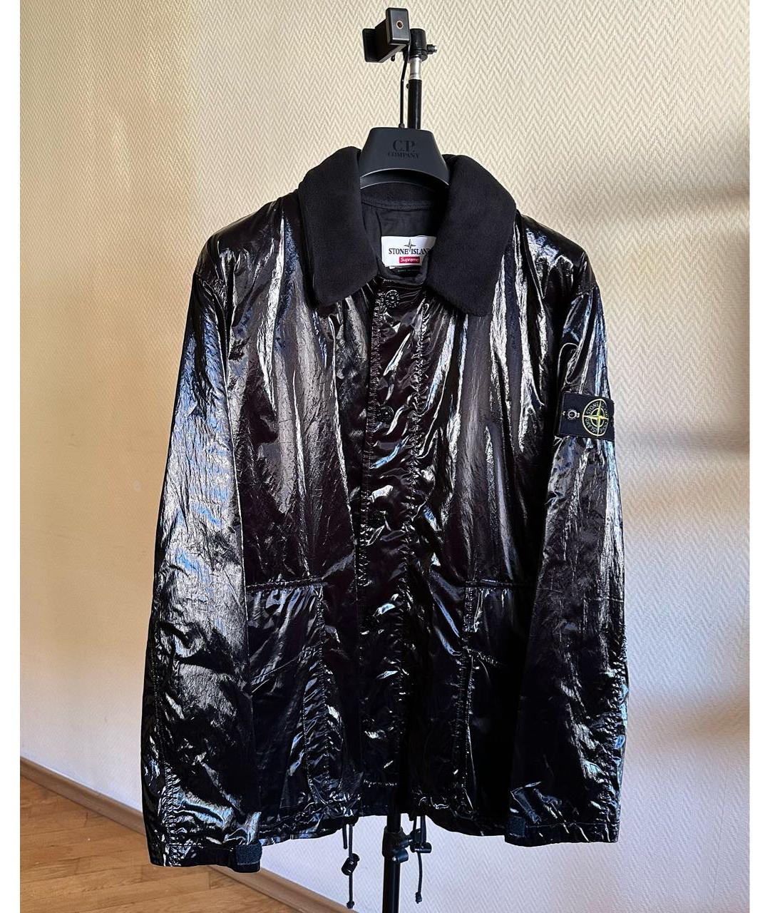 STONE ISLAND Черная куртка, фото 9