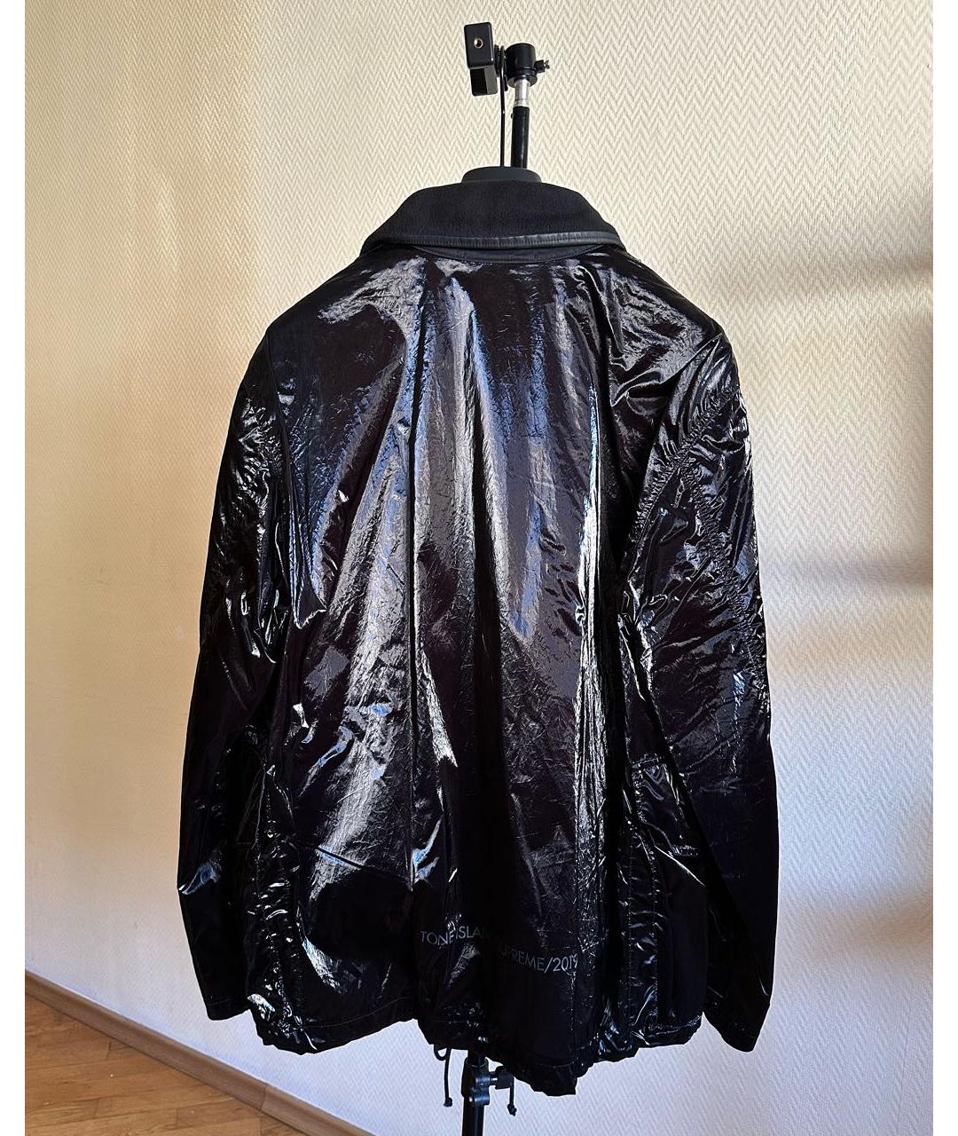 STONE ISLAND Черная куртка, фото 2