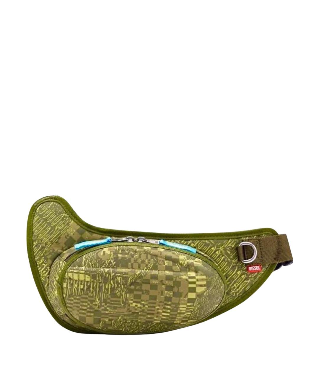 DIESEL Хаки поясная сумка, фото 9