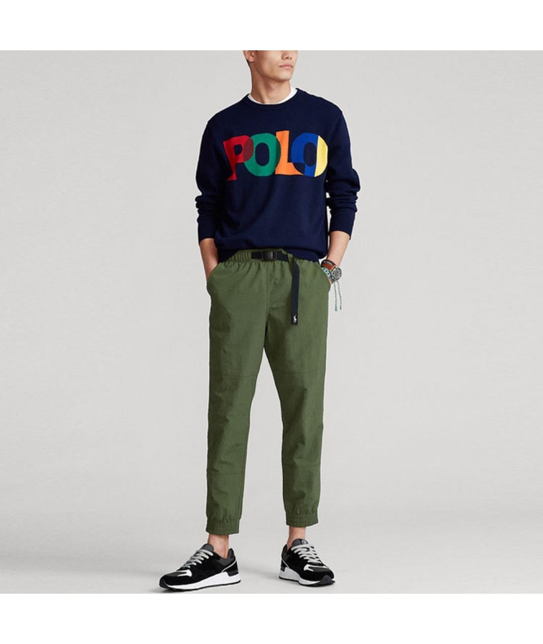 POLO RALPH LAUREN Синий джемпер / свитер, фото 2