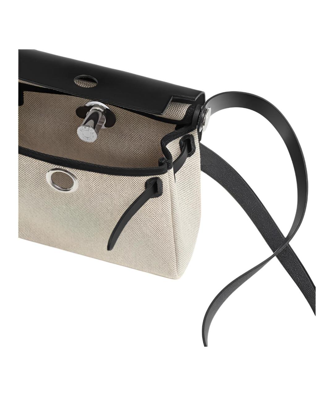 HERMES Белая сумка с короткими ручками, фото 4