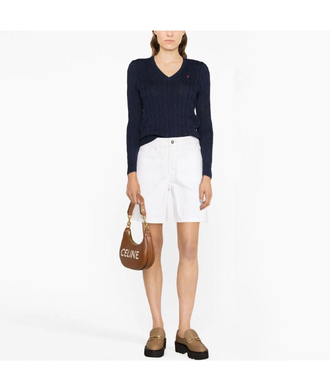 POLO RALPH LAUREN Темно-синий джемпер / свитер, фото 4