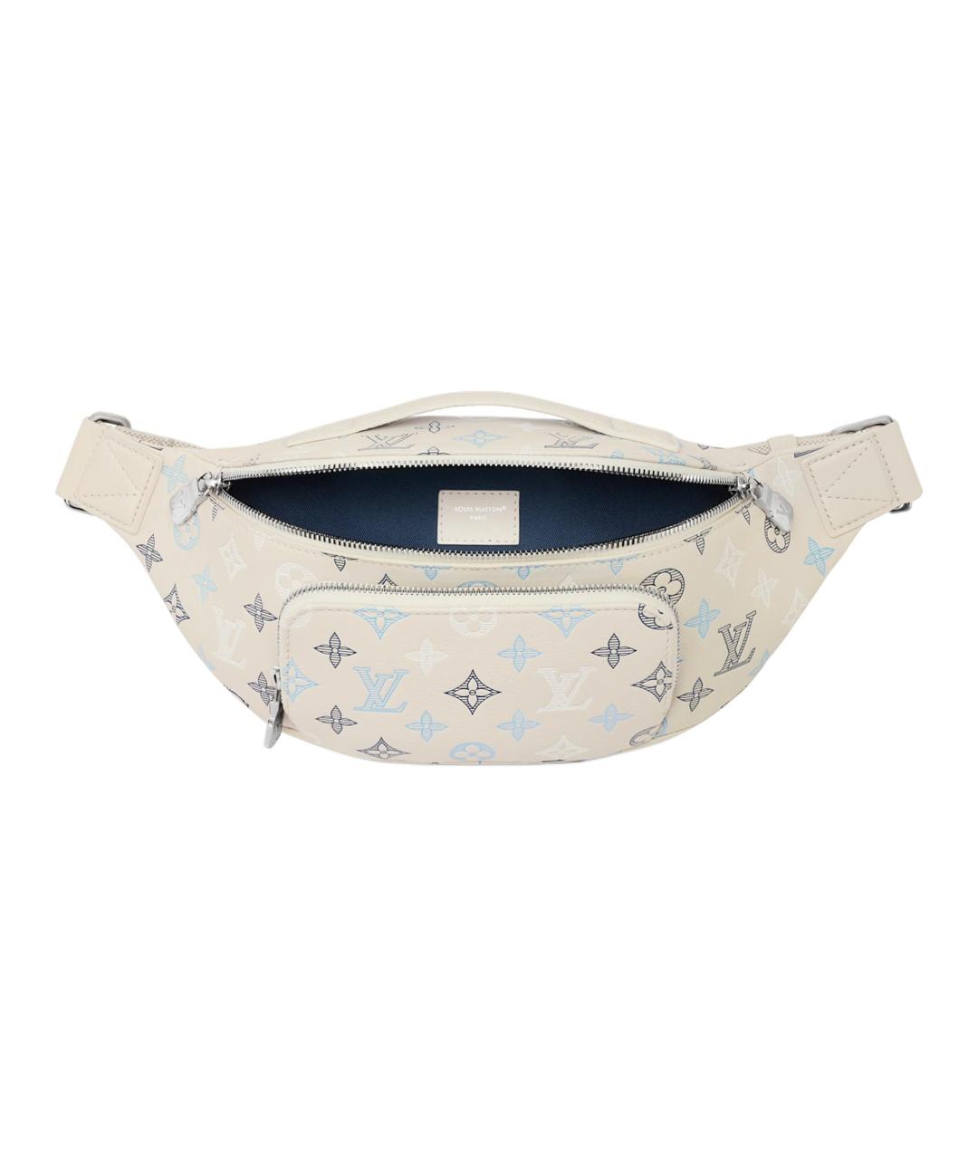 LOUIS VUITTON Белая поясная сумка, фото 4