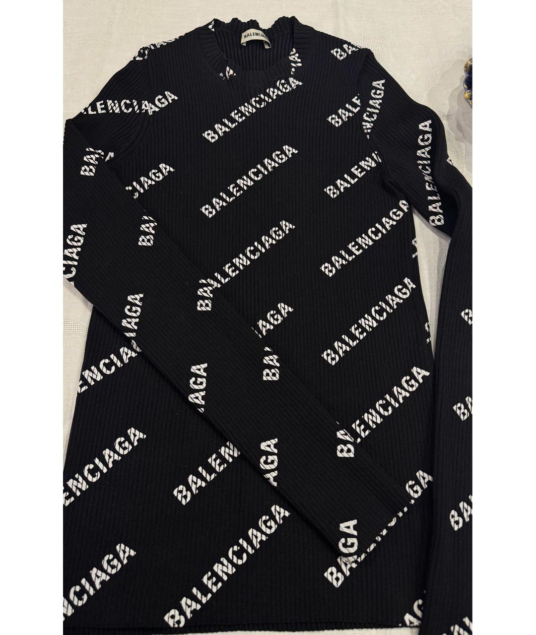 BALENCIAGA Черная блузы, фото 2