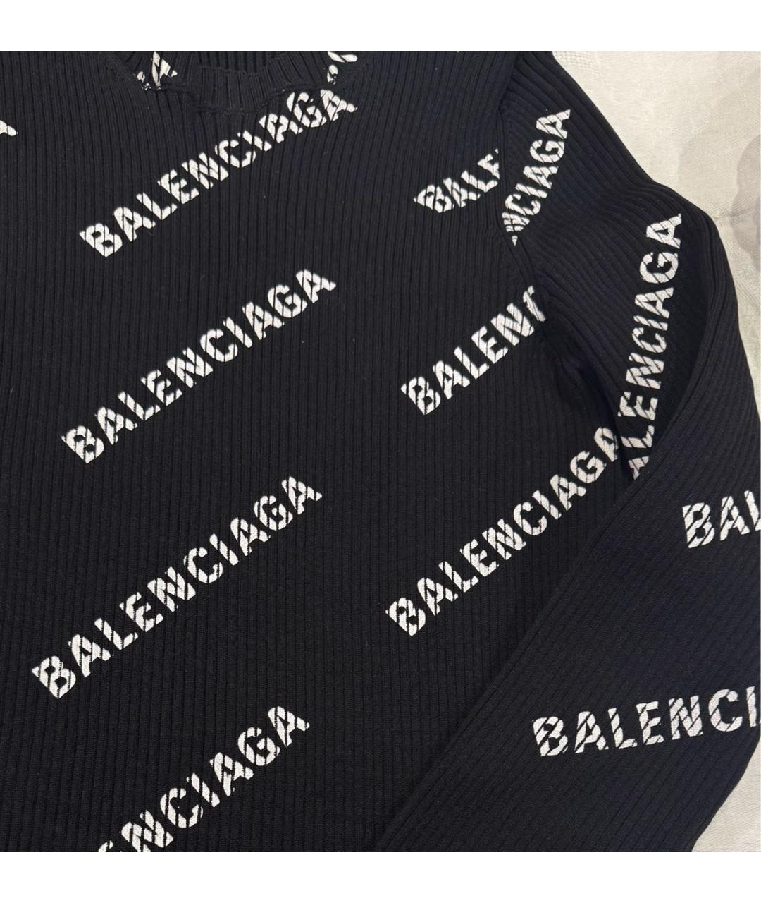 BALENCIAGA Черная блузы, фото 4