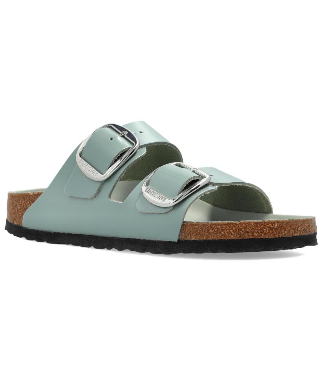 BIRKENSTOCK Зеленые сандалии, фото 3