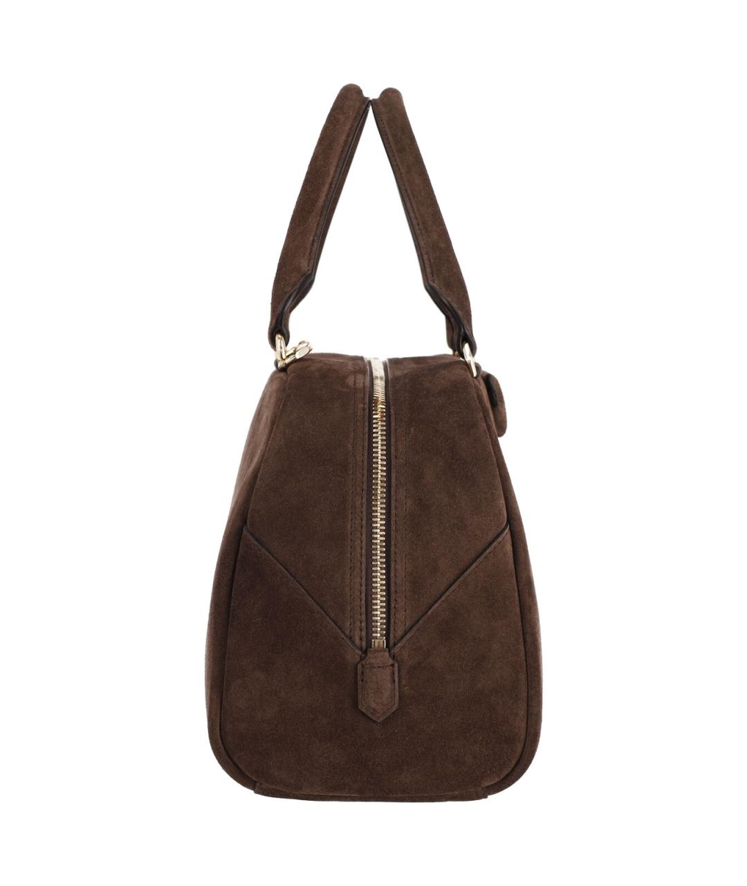 GIVENCHY Коричневая замшевая сумка тоут, фото 5