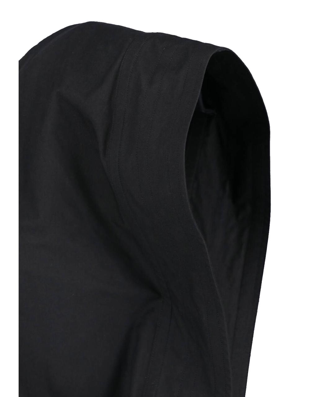 STELLA MCCARTNEY Черное хлопковое платье, фото 4