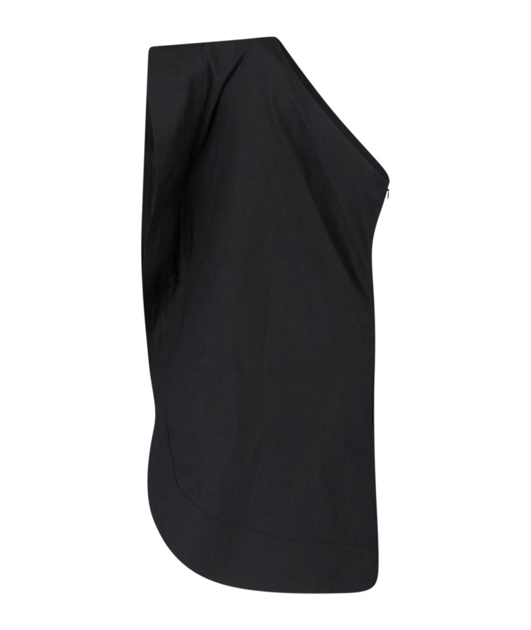 STELLA MCCARTNEY Черное хлопковое платье, фото 2