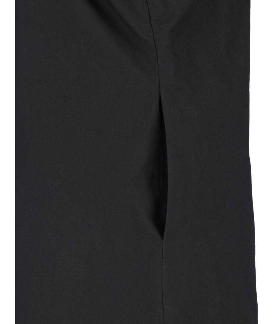 STELLA MCCARTNEY Черное хлопковое платье, фото 5