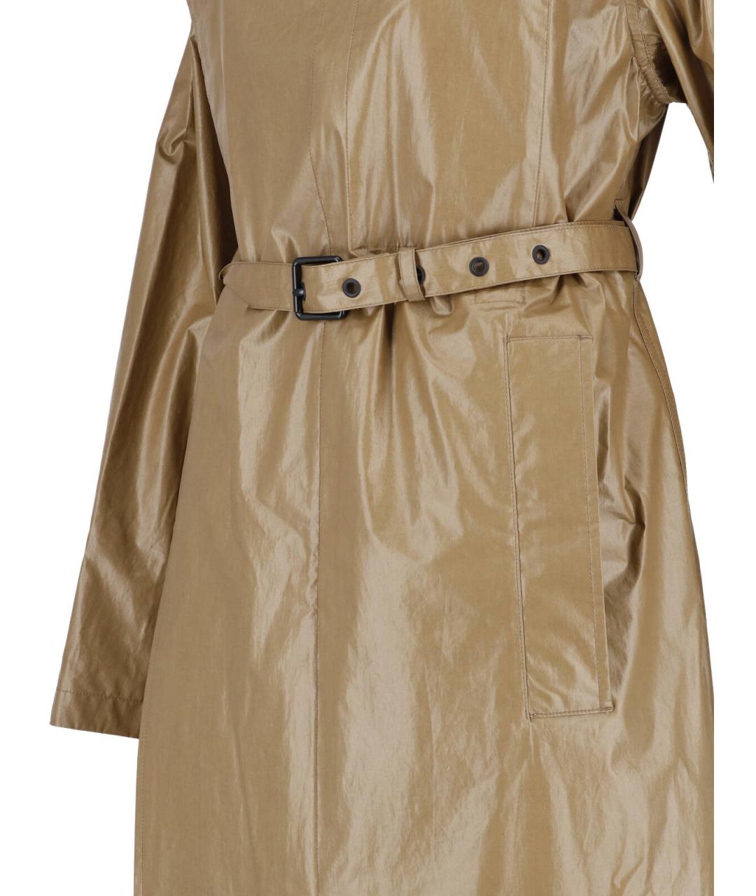 LEMAIRE Бежевое хлопковое пальто, фото 3