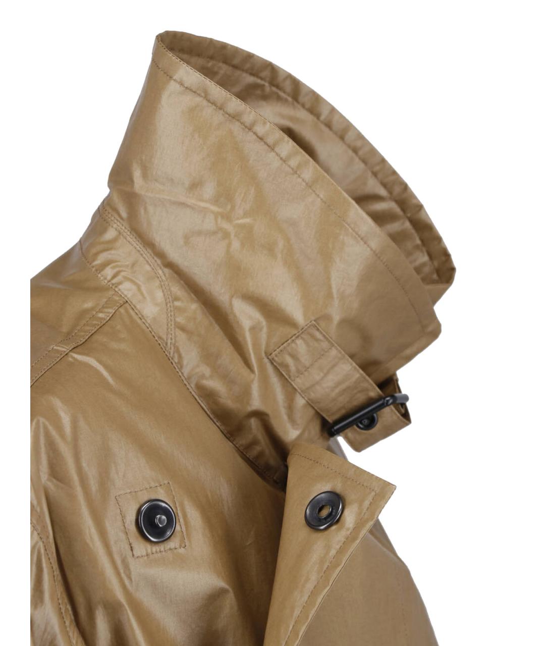 LEMAIRE Бежевое хлопковое пальто, фото 4