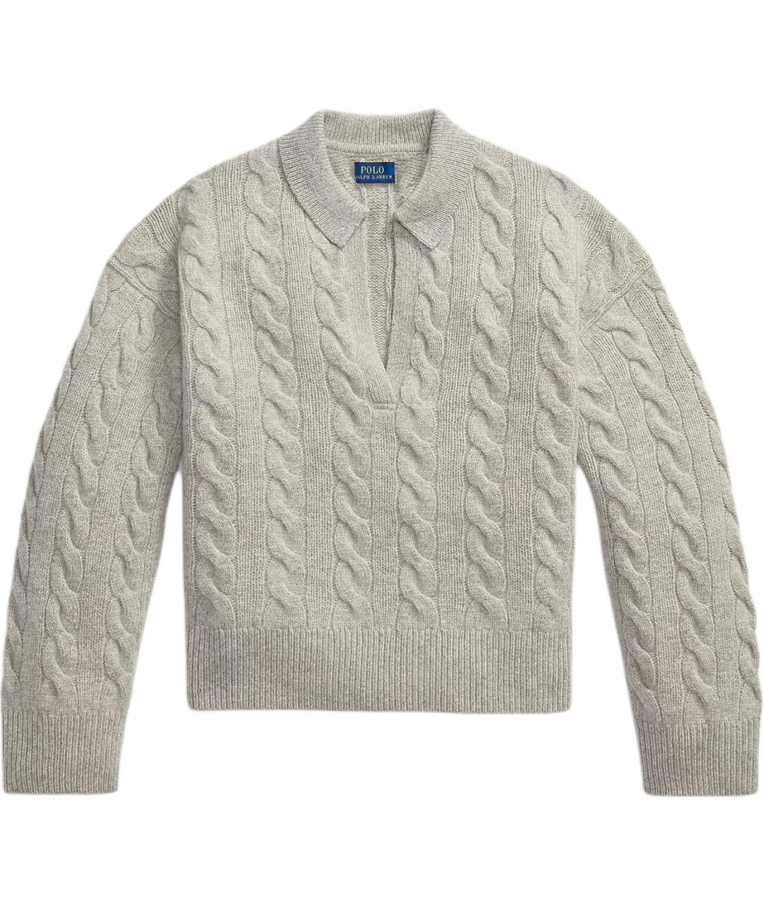 POLO RALPH LAUREN Серый джемпер / свитер, фото 1