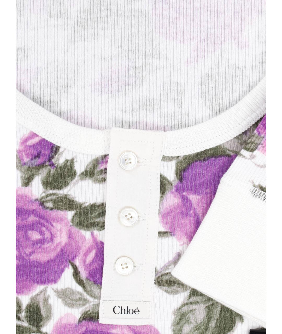CHLOE Мульти хлопковая футболка, фото 3