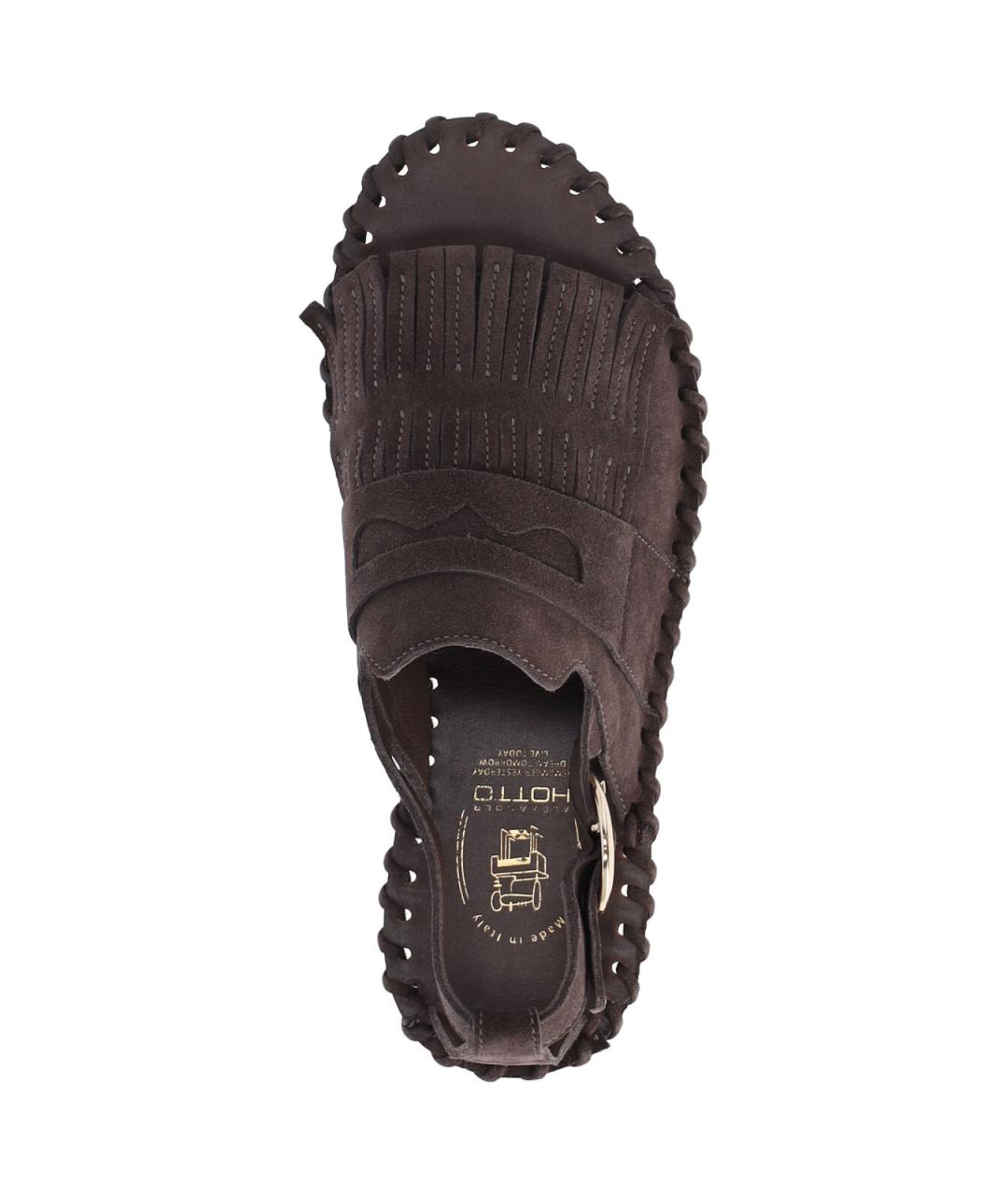 Alexander Hotto Коричневые босоножки, фото 5