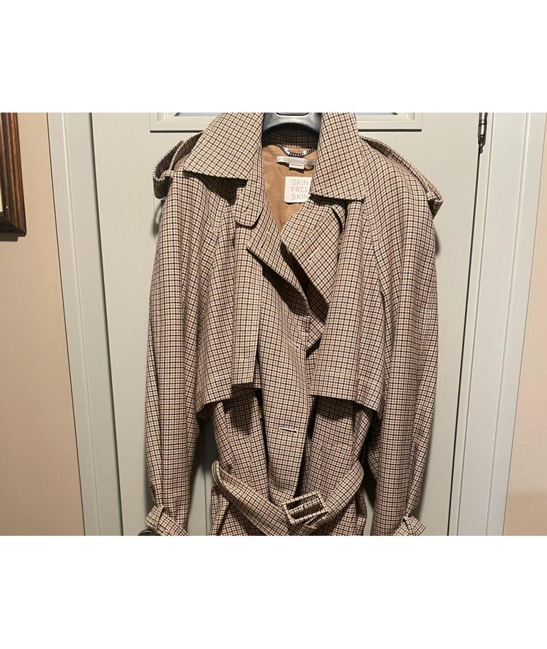 STELLA MCCARTNEY Мульти шерстяной тренч/плащ, фото 2