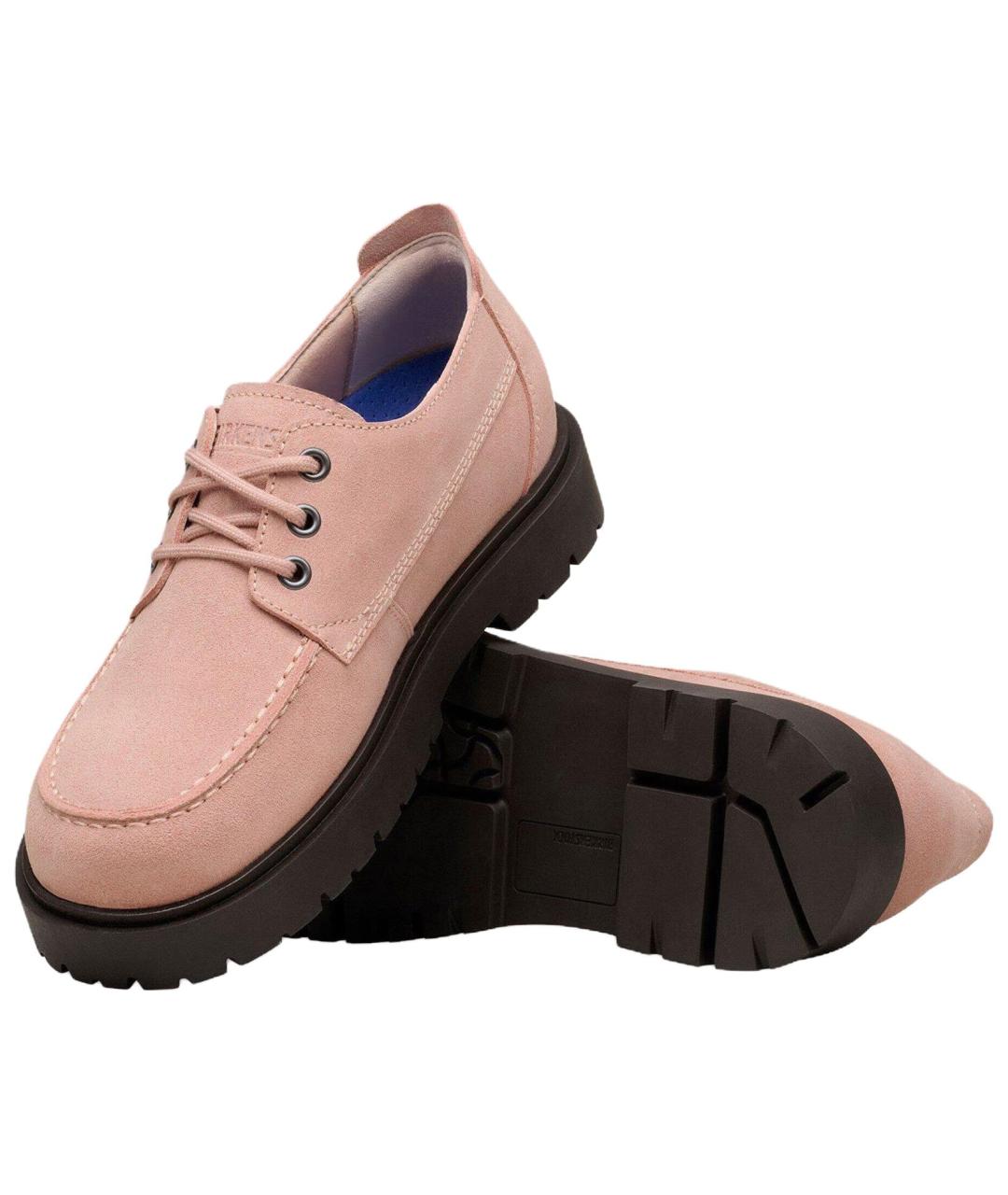 BIRKENSTOCK Розовые замшевые туфли, фото 5