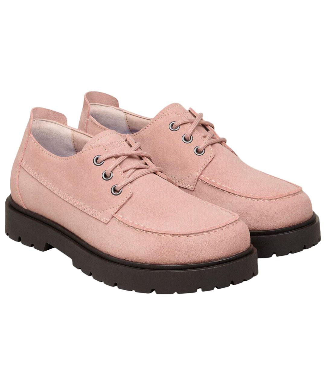 BIRKENSTOCK Розовые замшевые туфли, фото 3