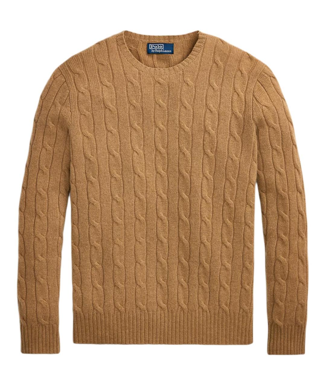 POLO RALPH LAUREN Коричневый джемпер / свитер, фото 1