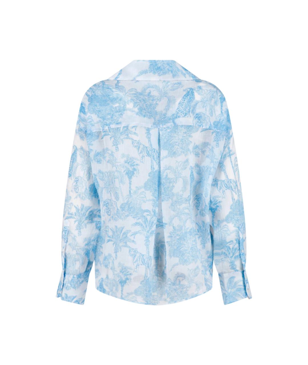 MC2 SAINT BARTH Голубая рубашка, фото 2