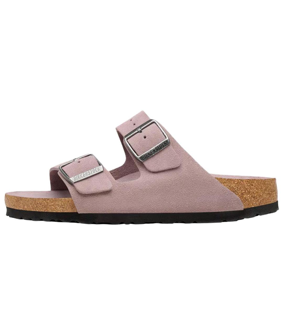 BIRKENSTOCK Фуксия замшевые сандалии, фото 2