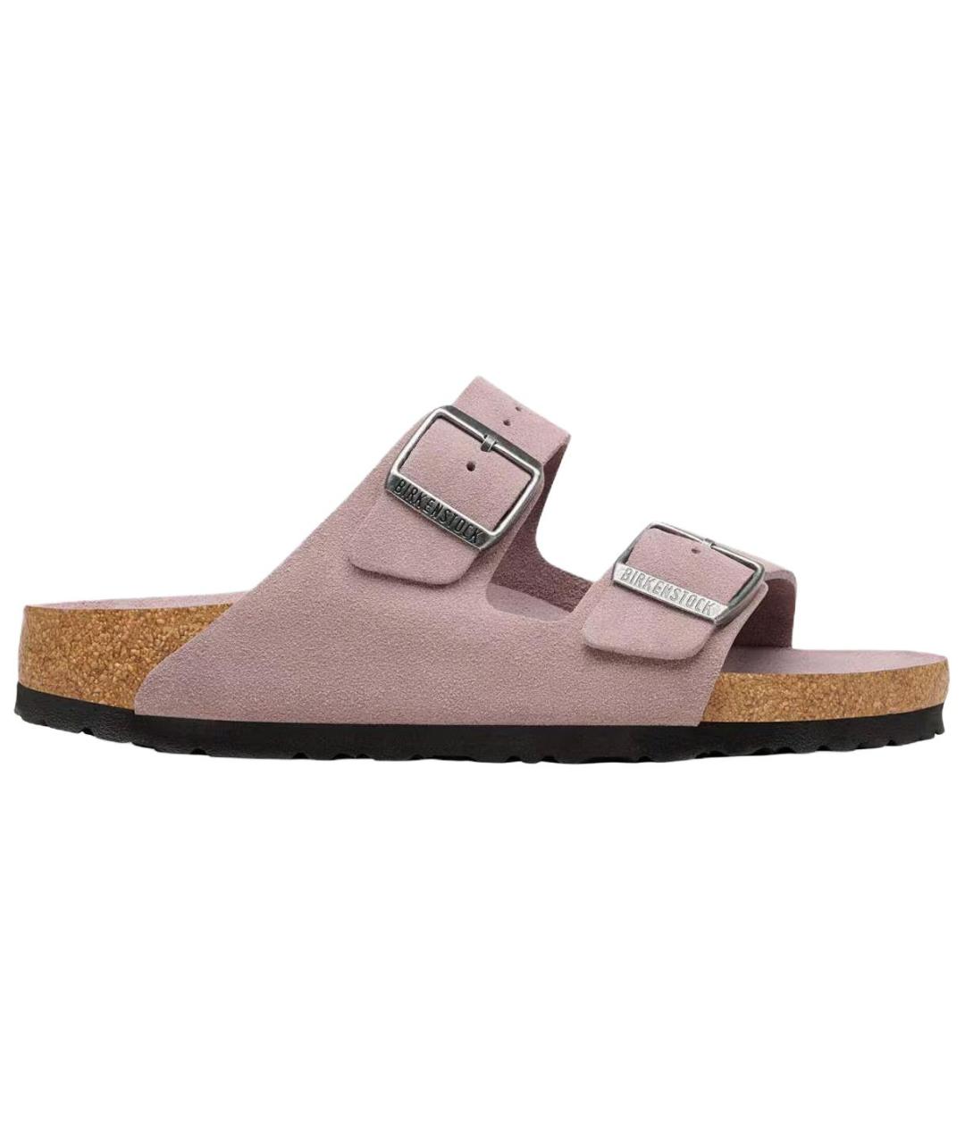 BIRKENSTOCK Фуксия замшевые сандалии, фото 1